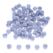 Load image into Gallery viewer, Silver Sealing Wax Pebbles or Beads for DIY Custom Wax Seal