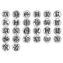 Load image into Gallery viewer, Wax Seal Stamp Alphabet Design